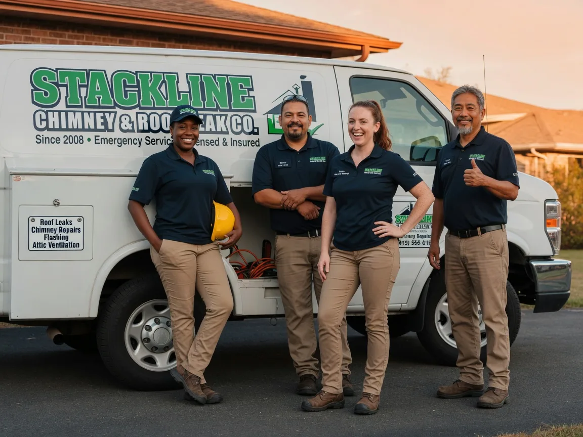 Chimney flashing repair company in Cedar, MN